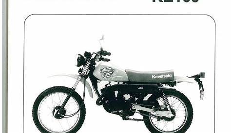 Kawasaki Ke100 Service Manual