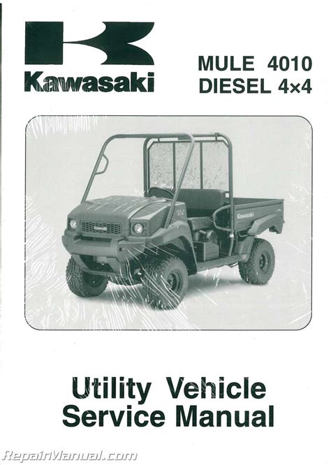 kawasaki mule 4010 diesel parts manual