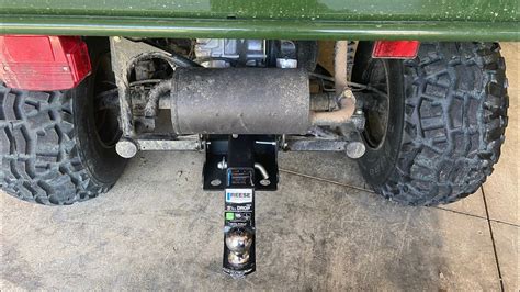 kawasaki mule sx trailer hitch bracket