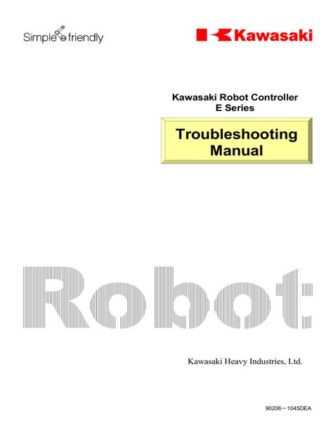 Kawasaki Robot Troubleshooting