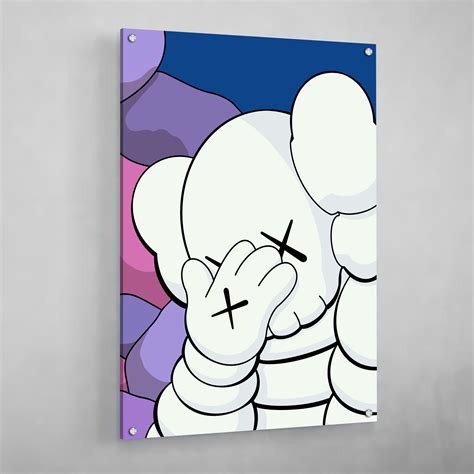 Kaws Poster Authentic