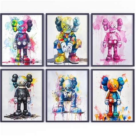 Kaws Wall Stickers