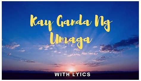 Kay ganda ng umaga - YouTube