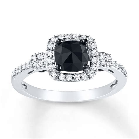 kay jewelers black engagement rings