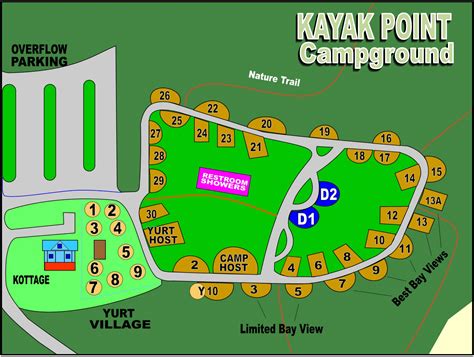 Kayak Point Regional County Park Campground Stanwood Washington WA