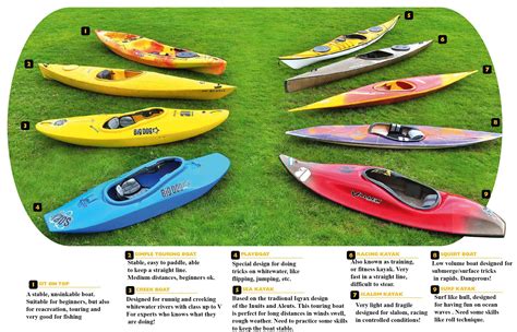 kayak selection