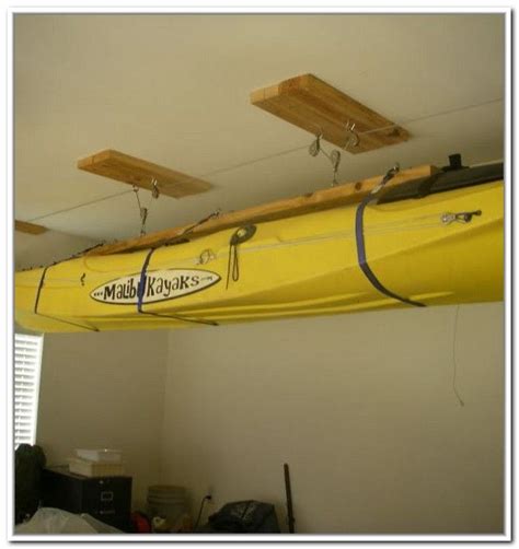 kayak storage rack ceiling