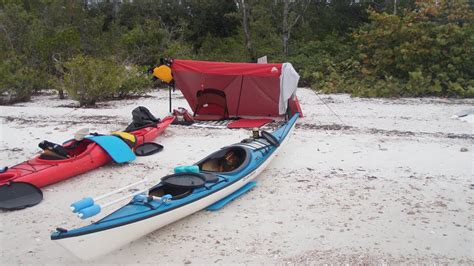 kayak tour setup