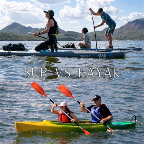 kayak vs SUP