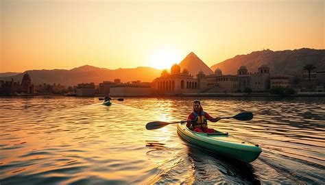 kayaking on Nile