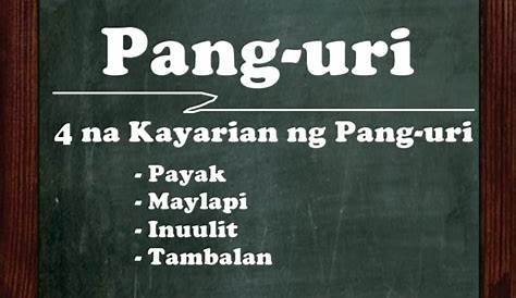 Mga Uri ng Pang-uri Worksheets — The Filipino Homeschooler