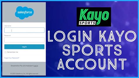 kayo sports account details