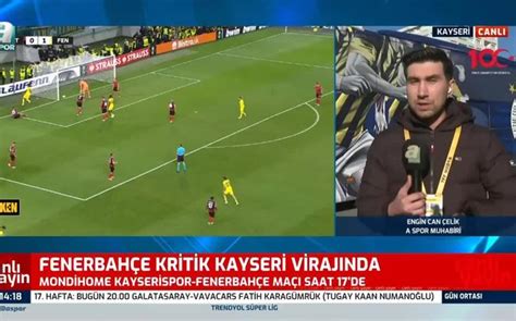 kayserispor fenerbahçe maçı ne zaman