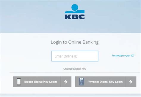 kbc online log in