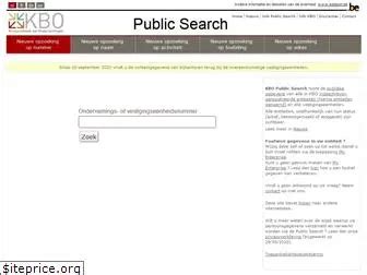 kbopub.economie.fgov.be public search