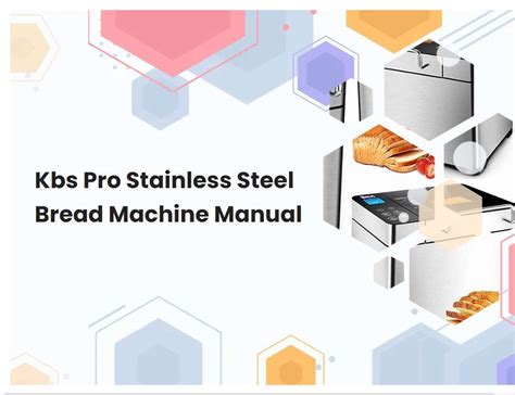 KBS Pro Stainless Steel Bread Machine, 2LB 17in1 Programmable XL