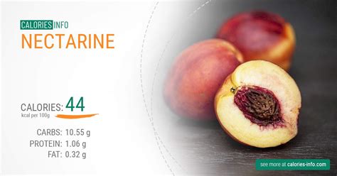 Kcal Nectarine Blanche