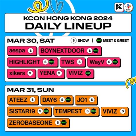 kcon hong kong 2024 lineup