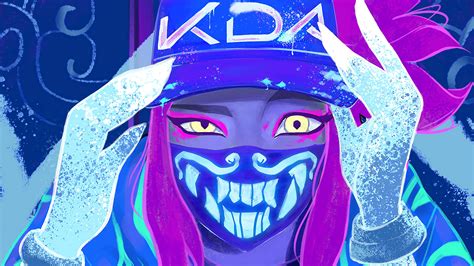 kda akali wallpaper 1920x1080 hd