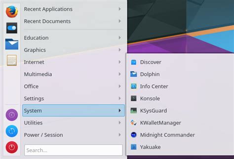 kde add application to menu