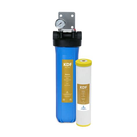 kdf filter hot water