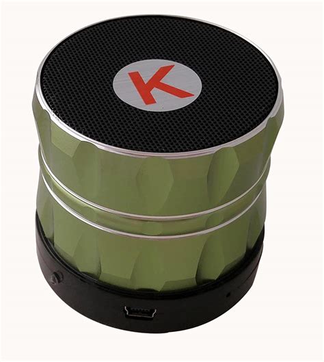 kdm steel sound bluetooth speaker
