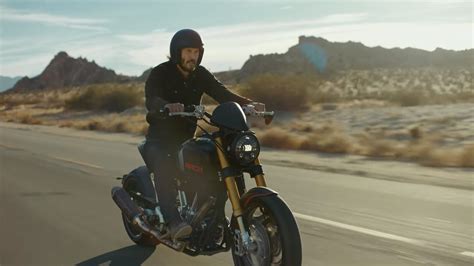 keanu reeves arch motorcycle commercial