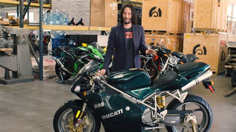 keanu reeves motorcycle collection