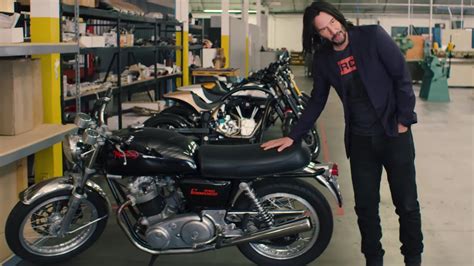 keanu reeves motorcycle collection list