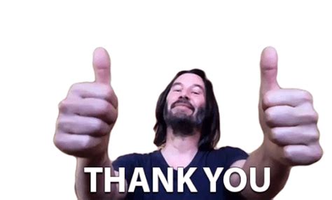 keanu reeves thank you gif