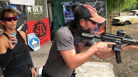 keanu reeves training for john wick shooting