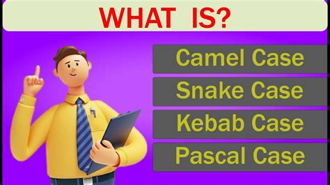 kebab case vs camel case
