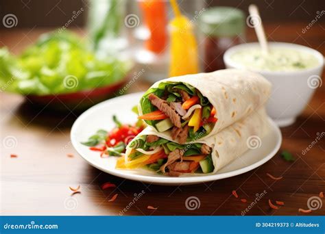 Kebab Wrap Mediterranean