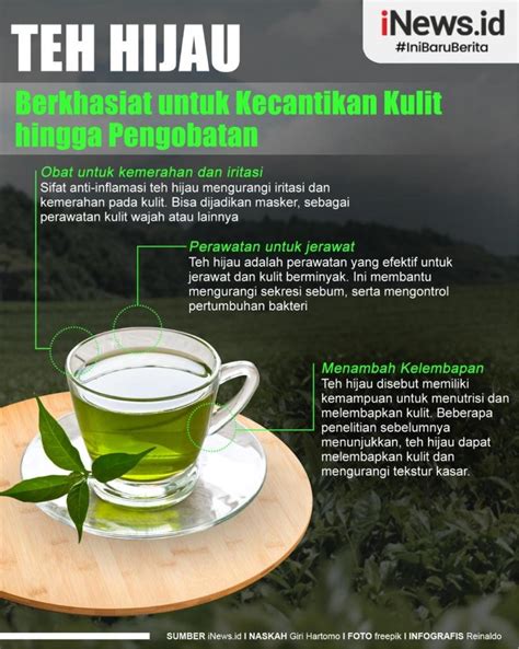 kebaikan minum teh hijau