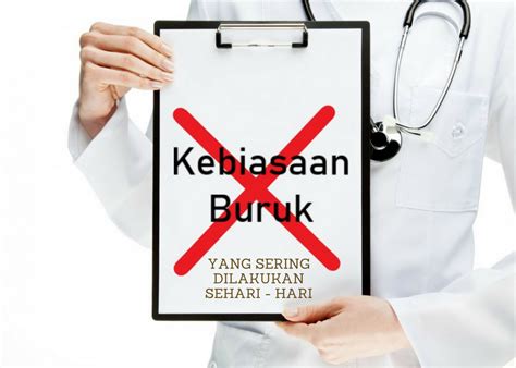 Kebiasaan Buruk