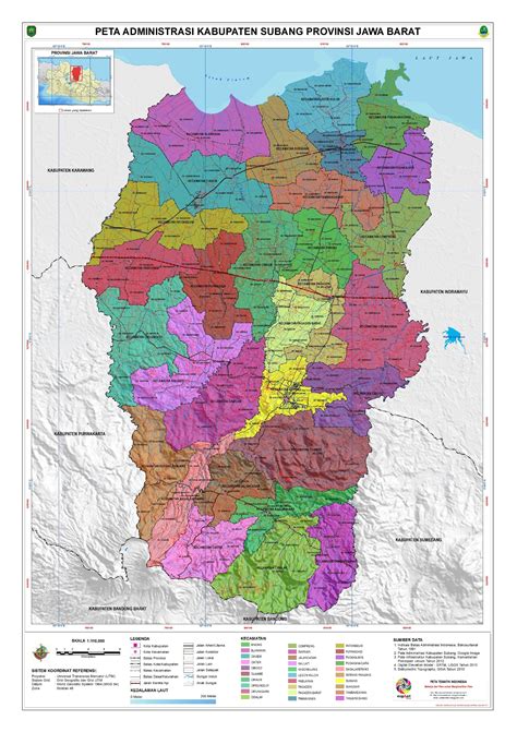 kecamatan subang dalam angka 2023