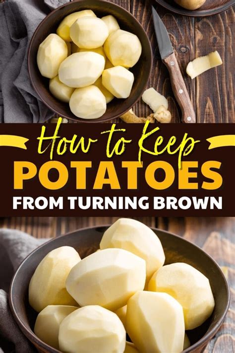 Keep Diced Potatoes From Turning Brown