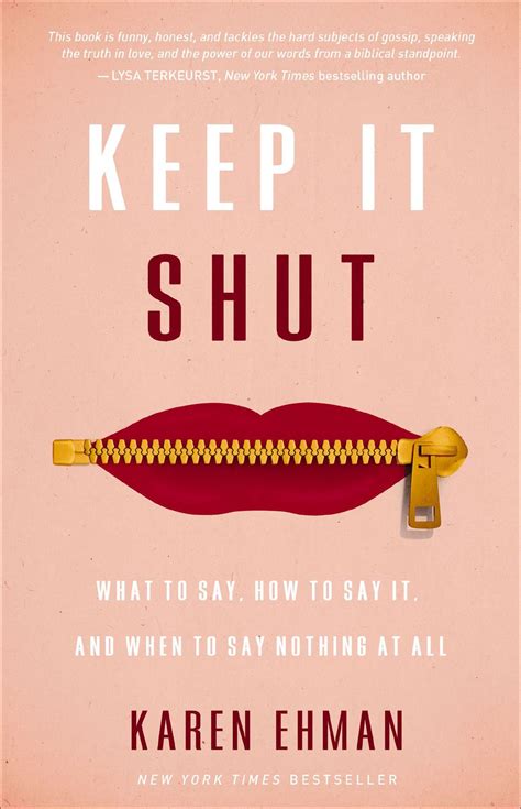 Discover the Power of Silence with Keep It Shut Book – A Guide to Better Communication and Relationships