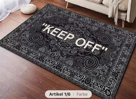 ""KEEP OFF" Antiker Orian Teppich" Kunstdruck von ghjura Redbubble