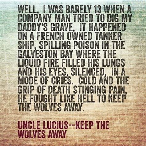 keep the wolves away lyrics meaning