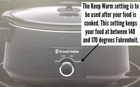 Keep Warm Setting On Slow Cooker