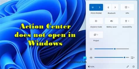 Keep Windows Action Center Open