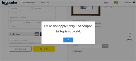 Keepsake Frames App Promo Code