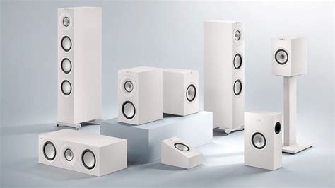 Kef White Speakers