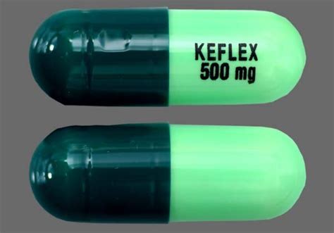 Keflex Cephalexin hydrochloride 500 mg 21 Tabs Mexico pharmacy drugs