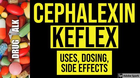 keflex antibiotic side effects