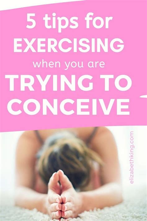 kegel exercise while trying to conceive