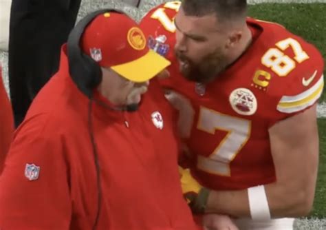 kelce yelling at andy reid