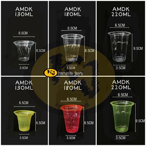 kelebihan ukuran gelas 180ml