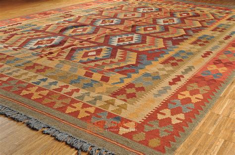 Esprit Kelim Teppich Schwarz Aus Wolle Aaron Kelim von Schwarzer